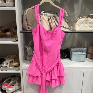 Amanda Uprichard Pink Dress